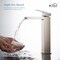 Kibi Waterfall Single Handle Bathroom Vessel Sink Faucet with Pop Up Drain C-KBF1005BN-KPW101BN - alternate 2